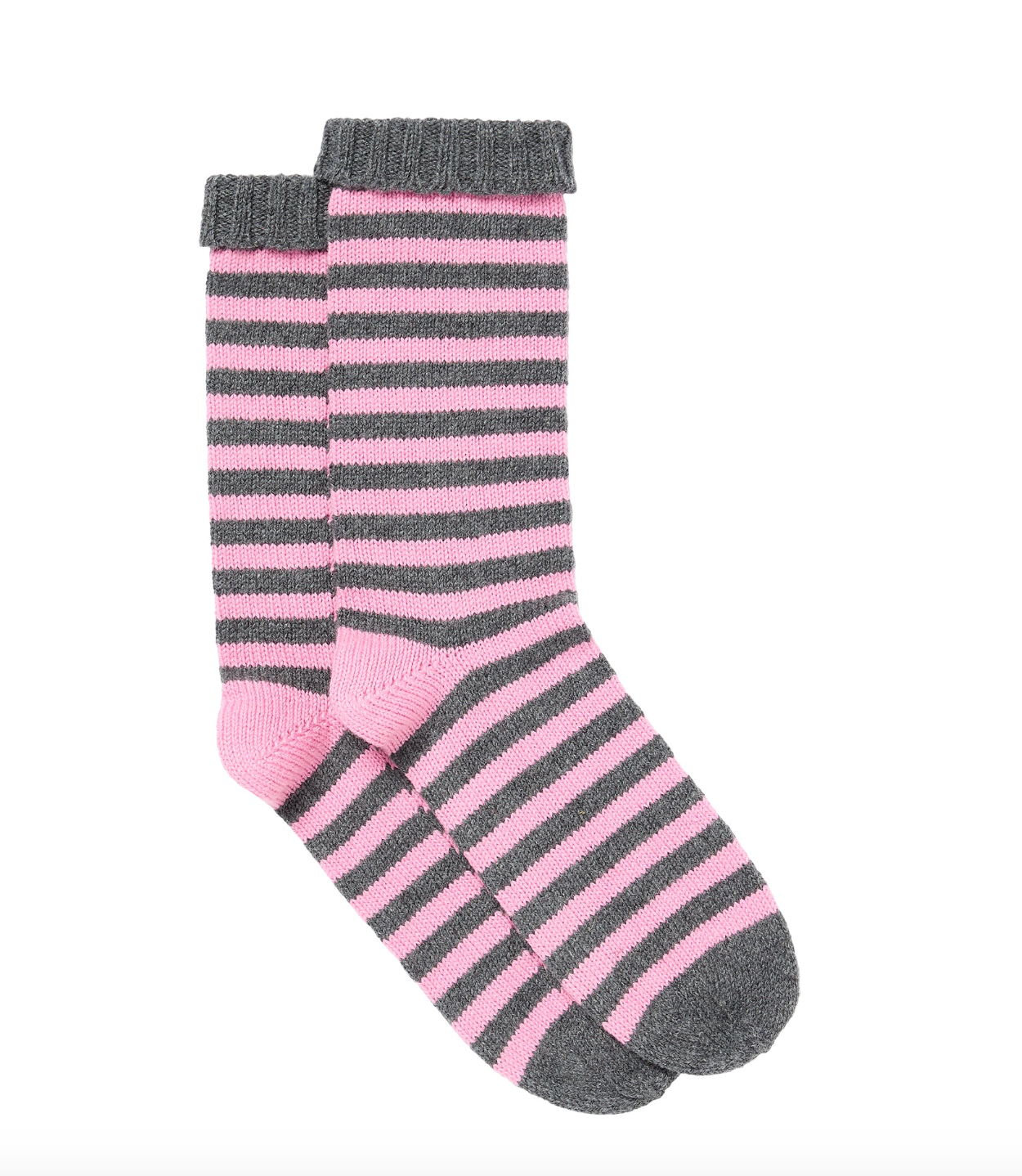 Striped Cashmere Socks