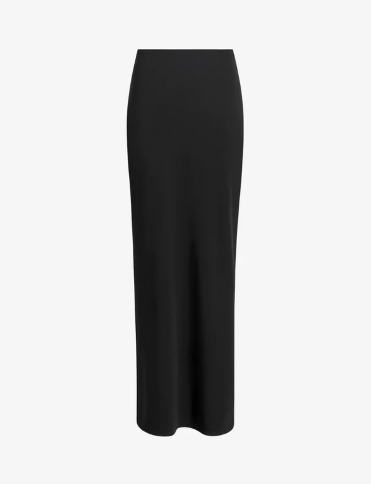 Butter Luxe Black Maxi Column Skirt