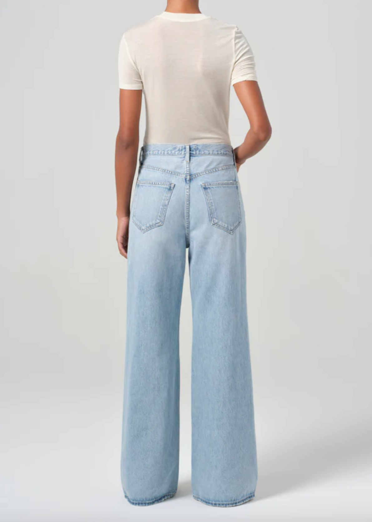 Dame High-Rise Wide-Leg Conflict Jeans