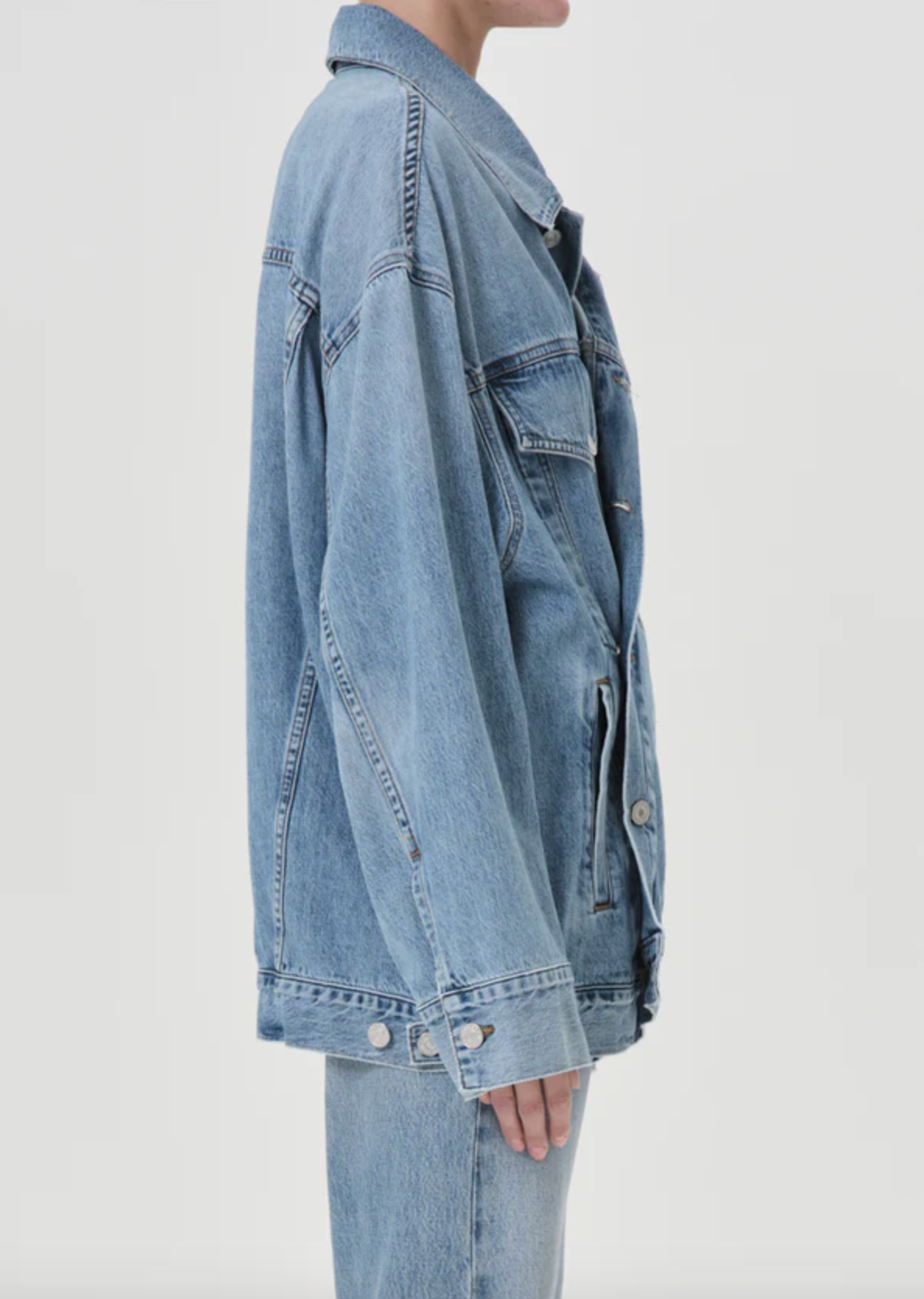 Reworked Wayne Oversized Denim Jacket