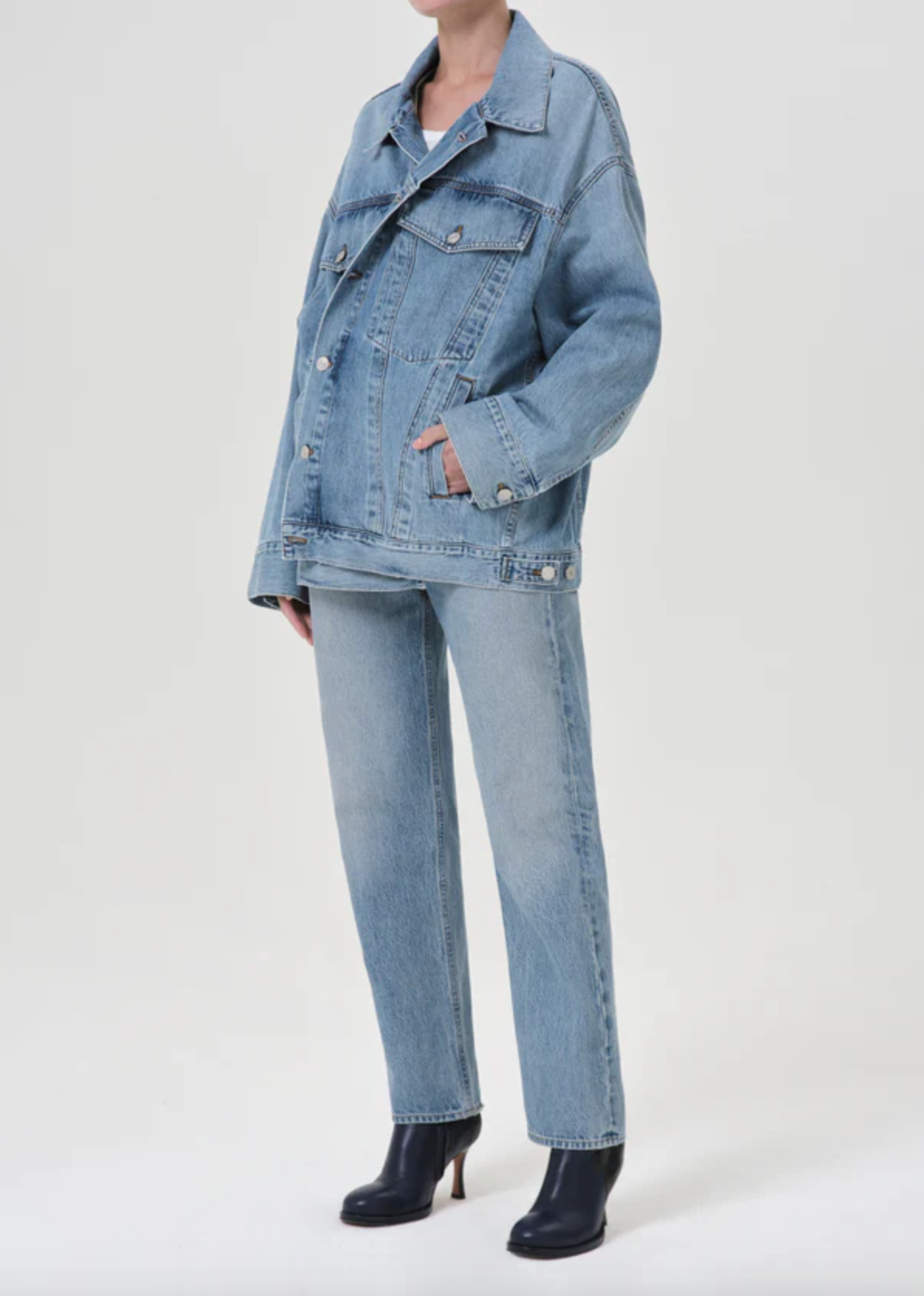 Reworked Wayne Oversized Denim Jacket