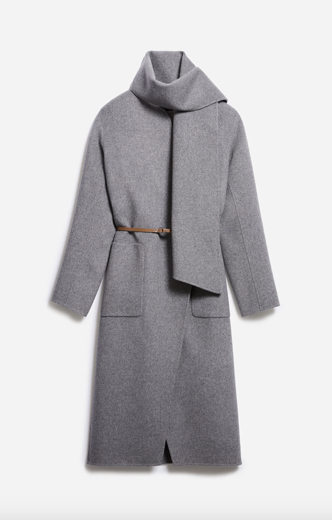 Valeran Grey Wool Coat