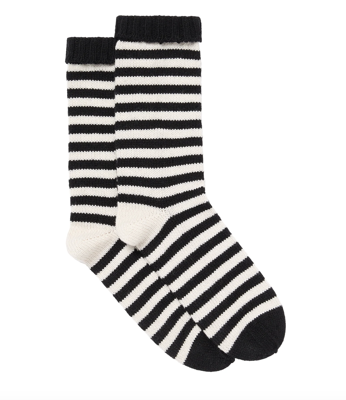 Striped Cashmere Socks