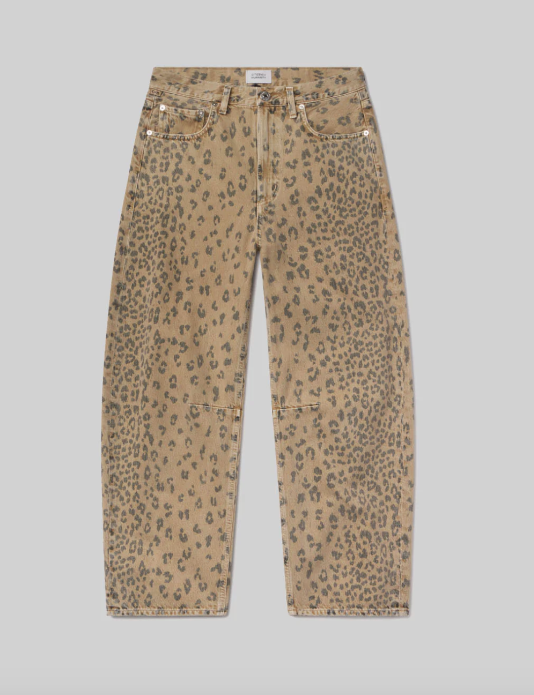 Miro Natural Cheetah Relaxed Jeans