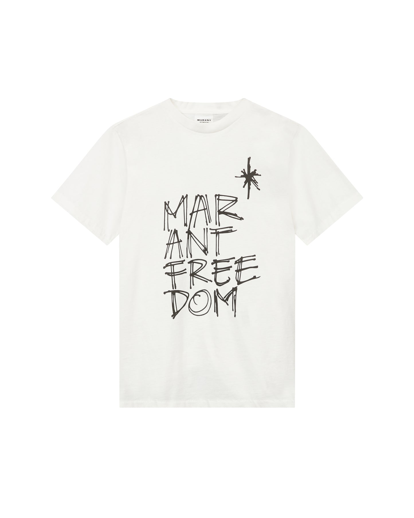 Zoeline White Graphic T-Shirt