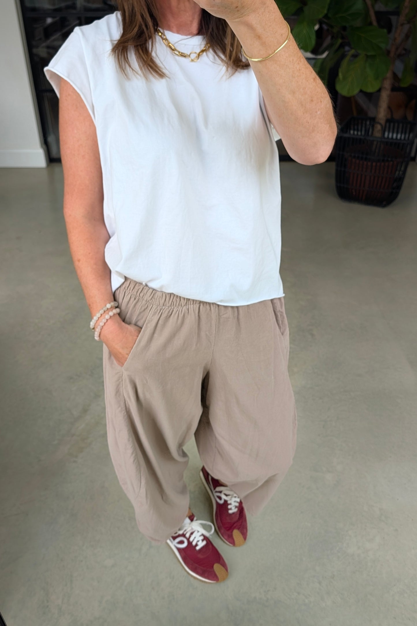 Essential Rolled Finish T-shirt