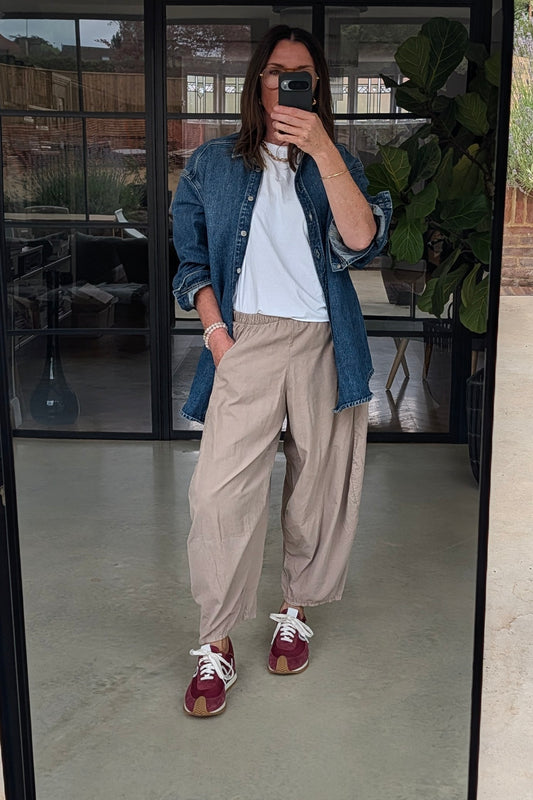 Baby Cord Barrel Pants