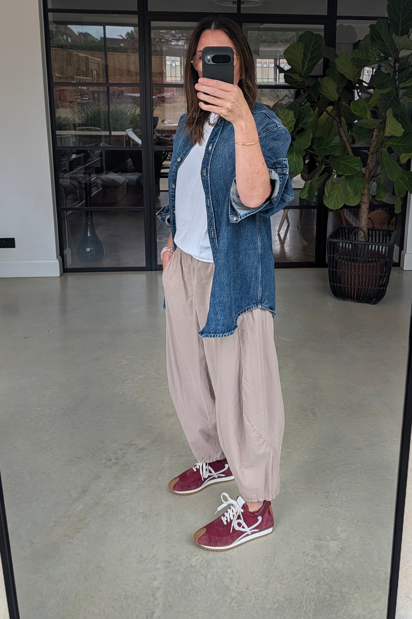 Baby Cord Barrel Pants
