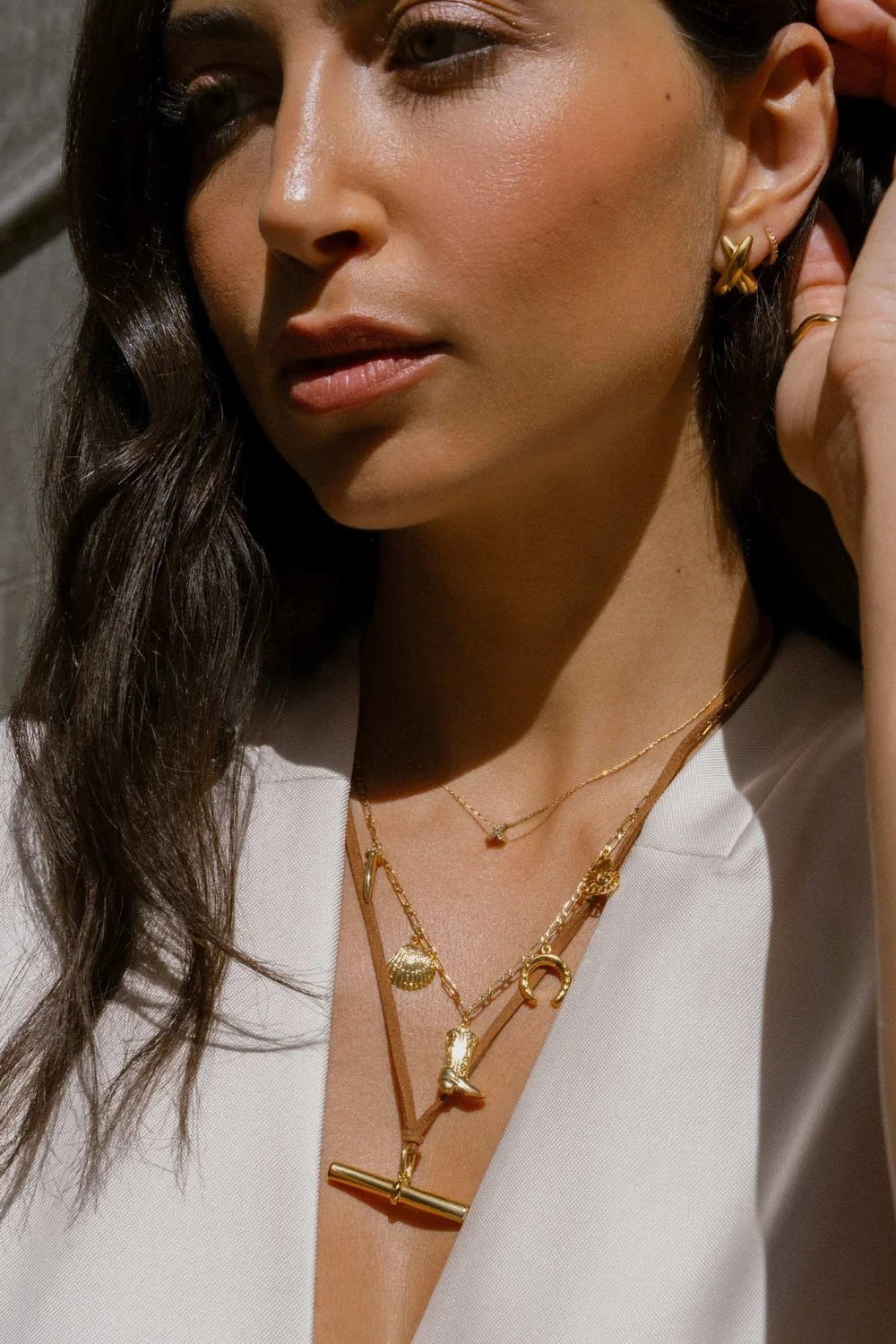 T-Bar Adjustable Cord Necklace
