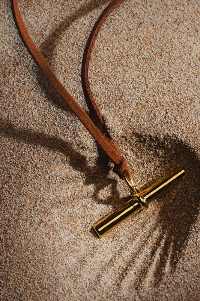 T-Bar Adjustable Cord Necklace