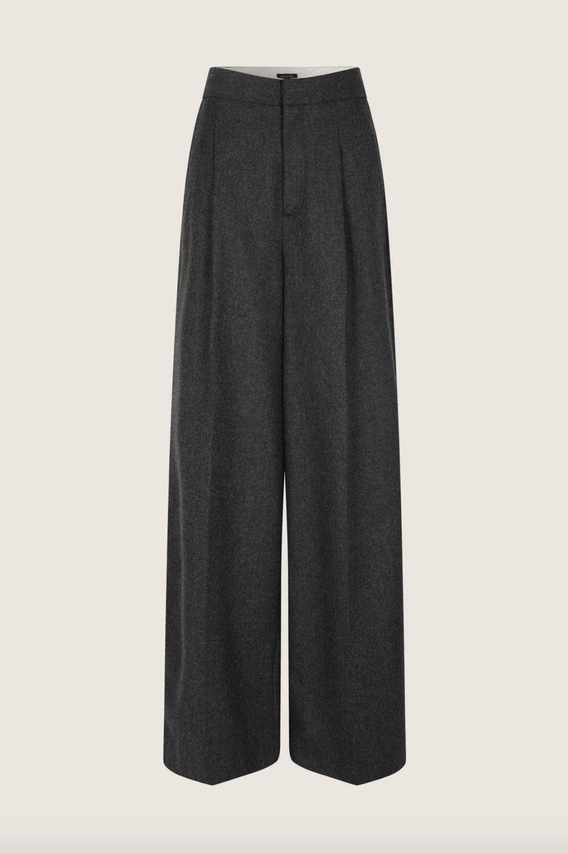 Tina Trousers in Grey Flannel | Women's | Magee 1866