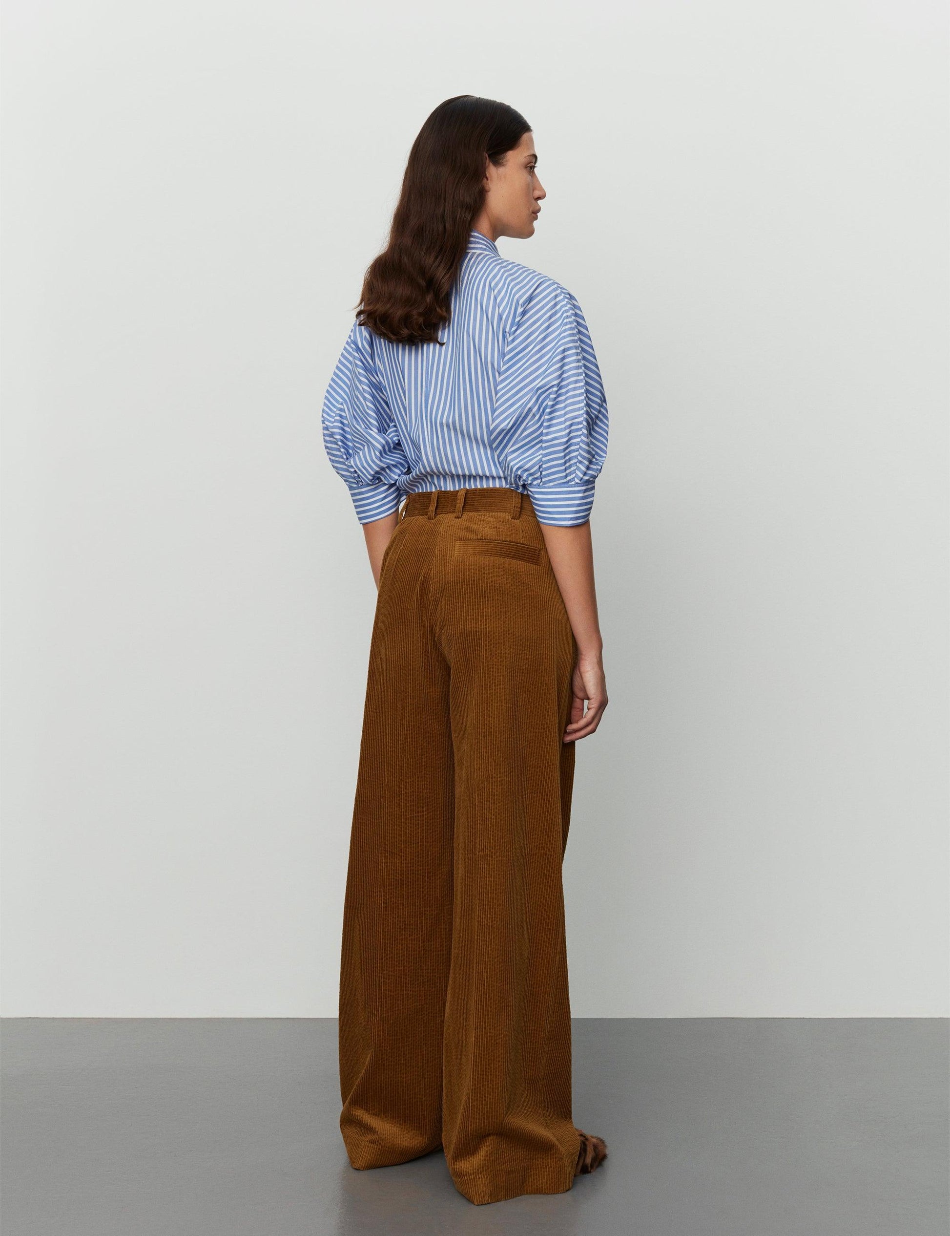 DAY BIRGER - Ricardo Corduroy Wide-Leg Trousers - 32 The Guild