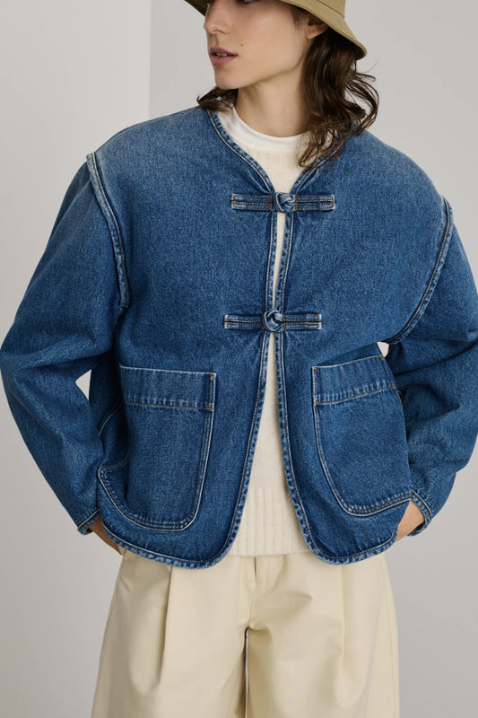 Agatha Washed Denim Jacket