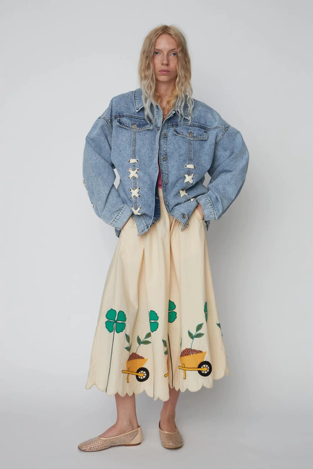 Moon Washed Denim Jacket