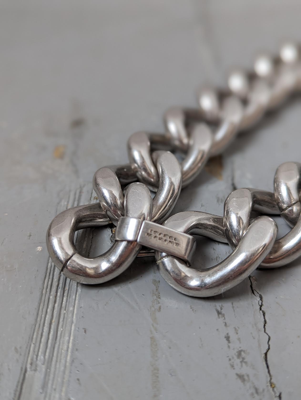 Marant Etoile - Silver Link Necklace - 32 The Guild