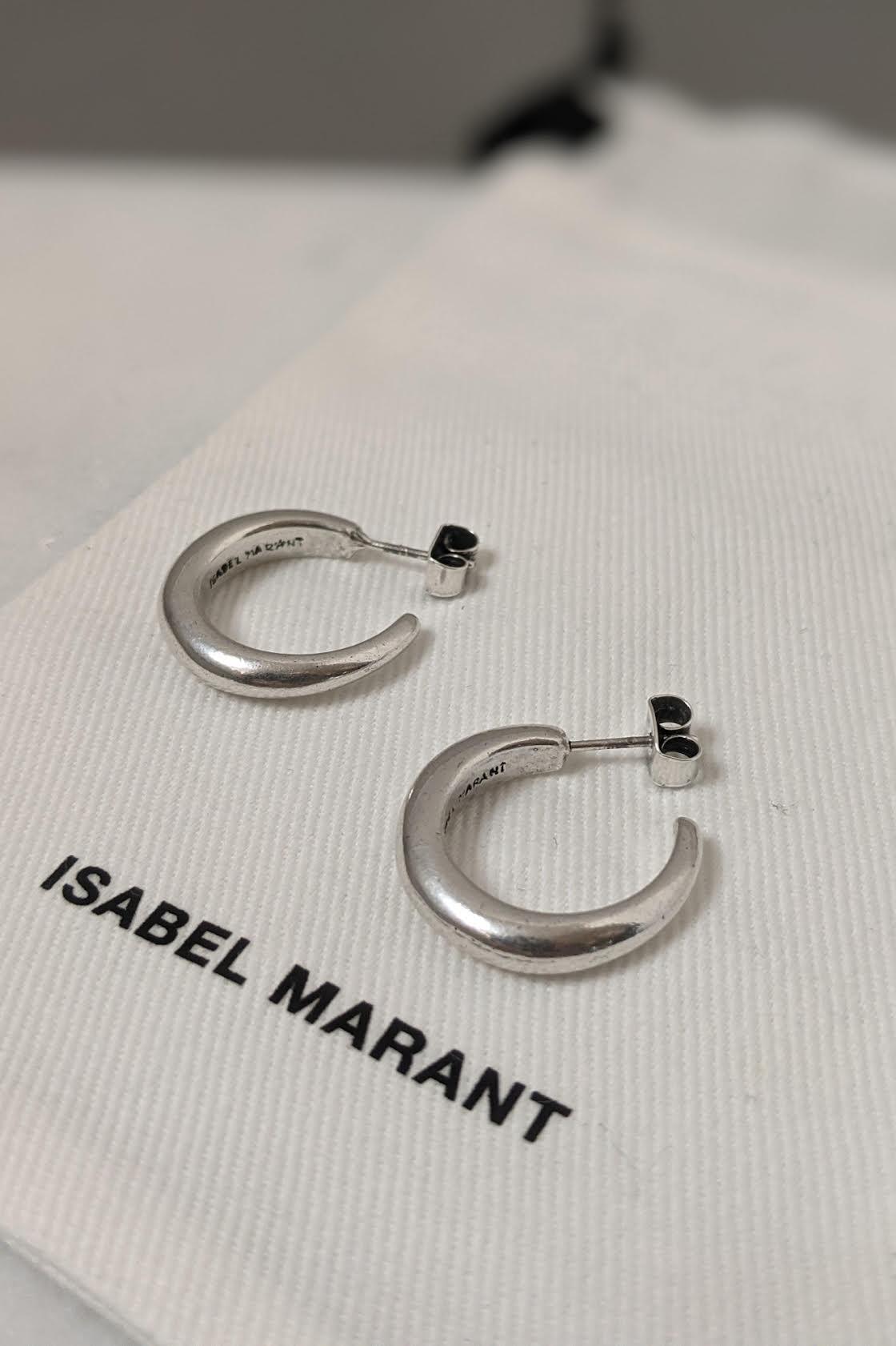 Marant Etoile - Small Silver Hoop Earrings - 32 The Guild