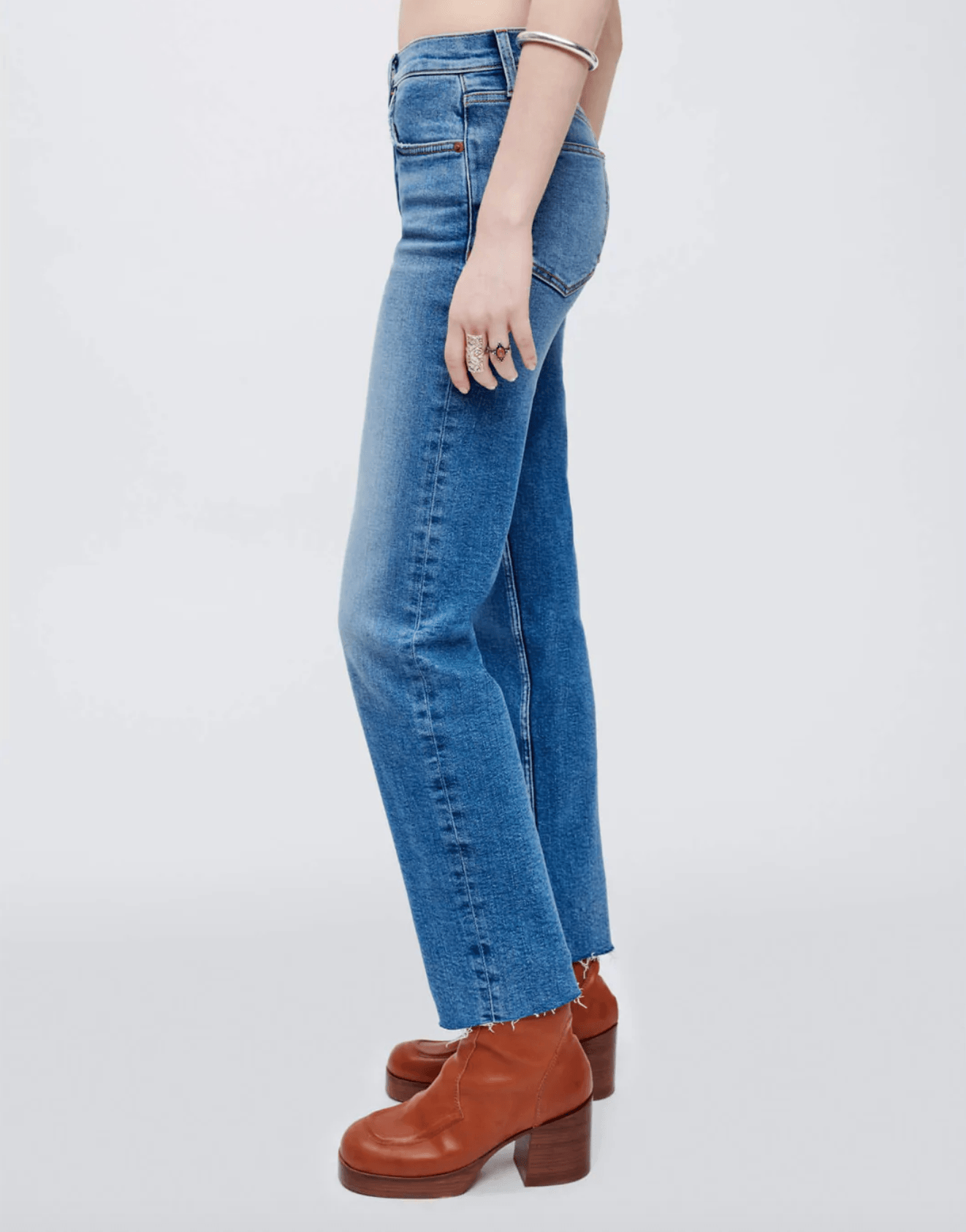 Levi's high top rise stove pipe