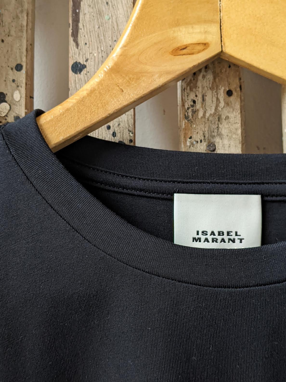 Isabel Marant Etoile - Annax Black T-Shirt - 32 The Guild 