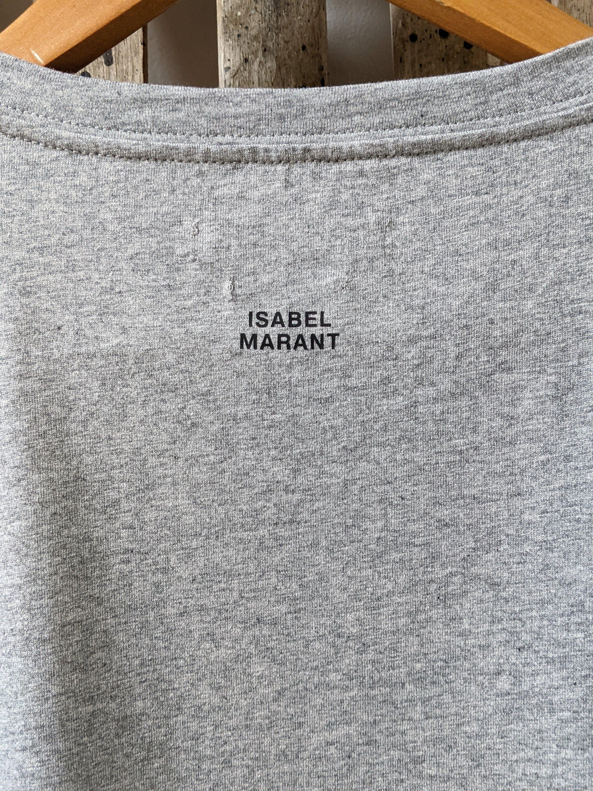 isabel marant etoile annax grey t-shirt