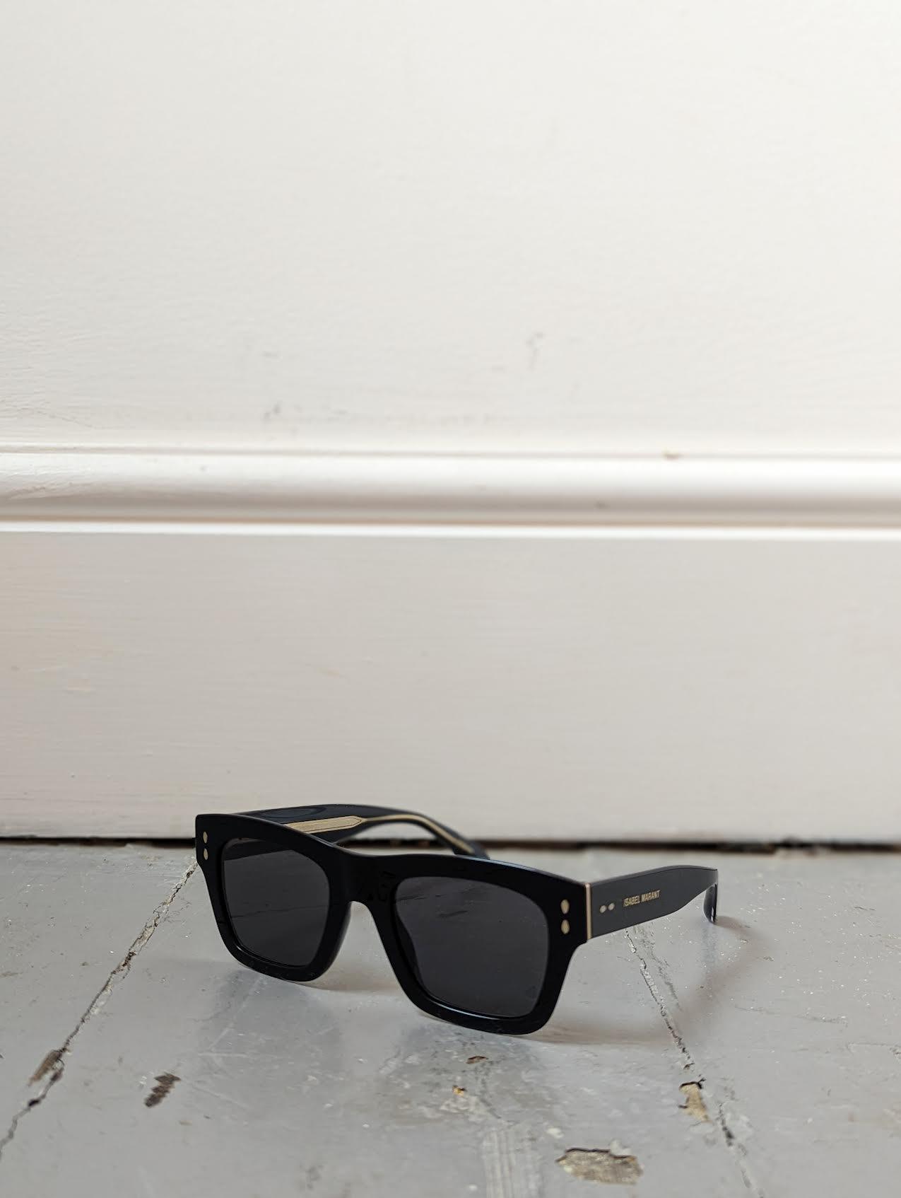 Isabel Marant Etoile - Black Square Frame Sunglasses - 32 The Guild 