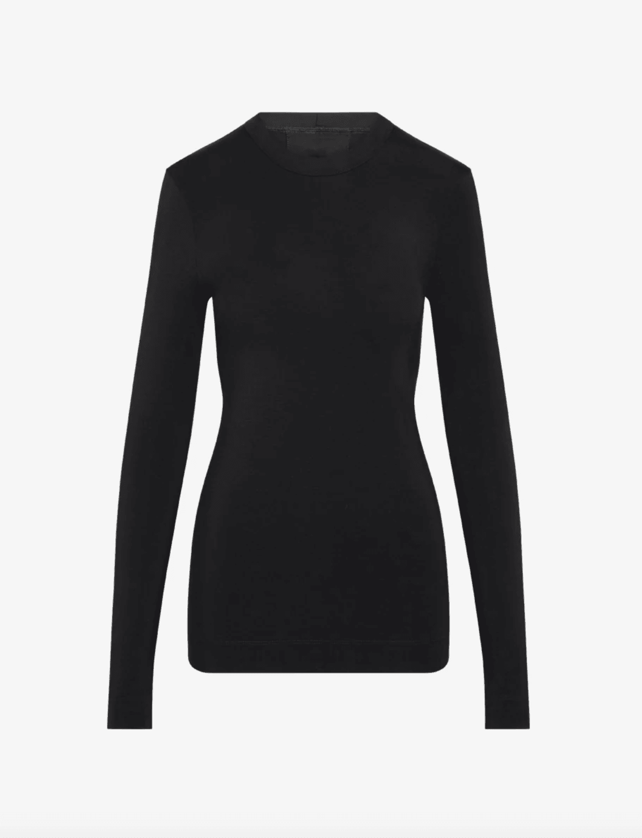 Commando - Butter Long Sleeved Black Top - 32 The Guild 