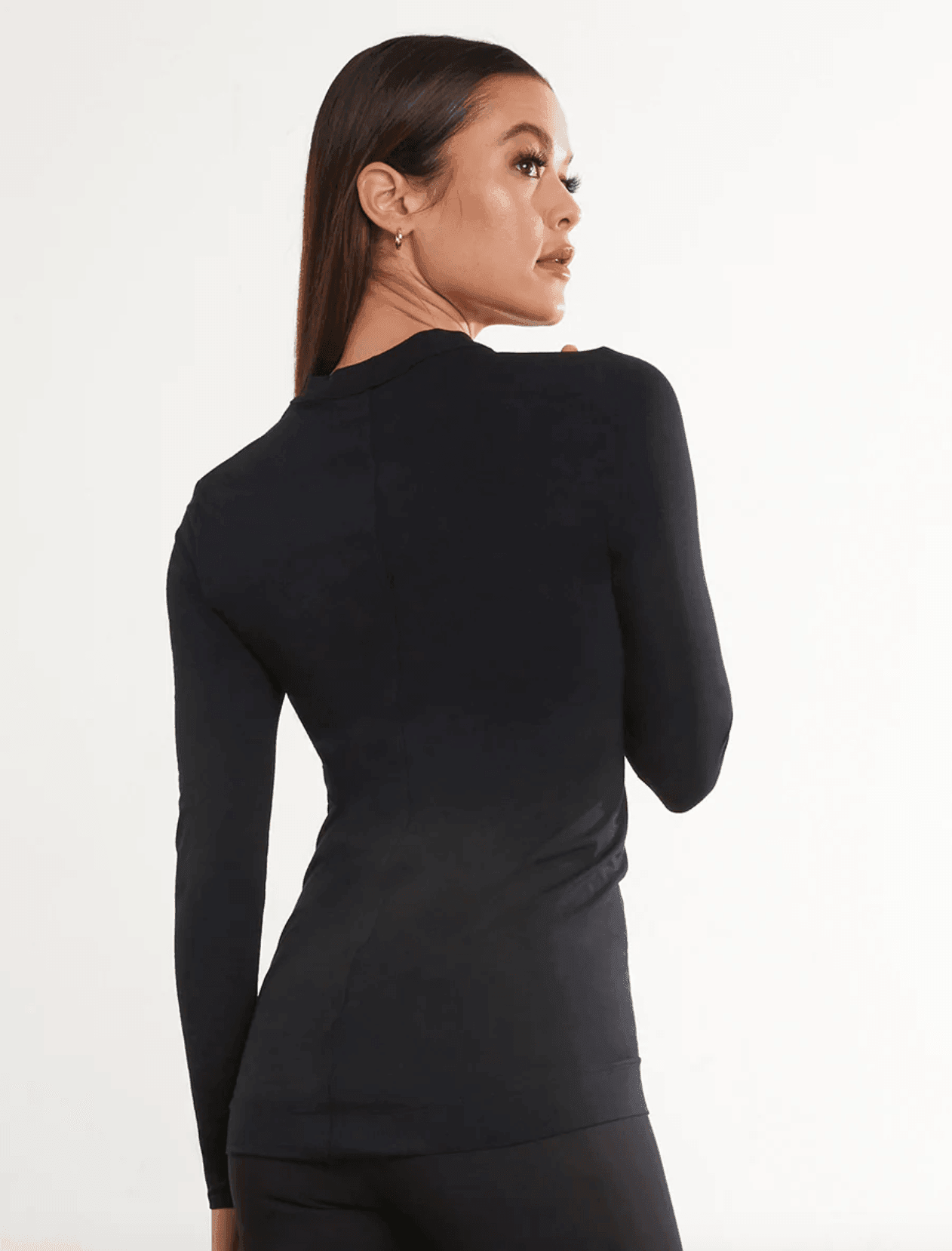 Commando - Butter Long Sleeved Black Top - 32 The Guild 