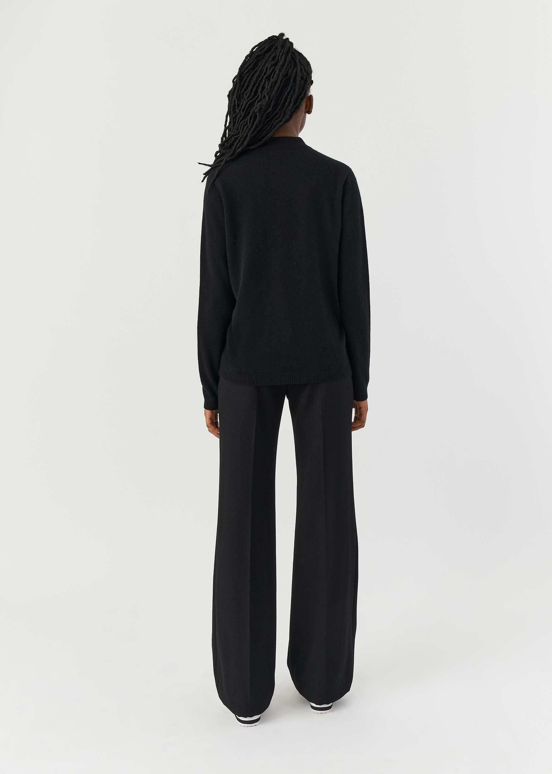 Bella Freud - Gothic Bella Freud Black Cashmere Jumper - 32 The Guild 