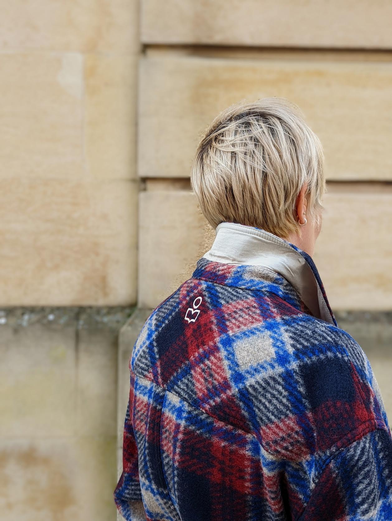 Isabel marant hotsell checked coat