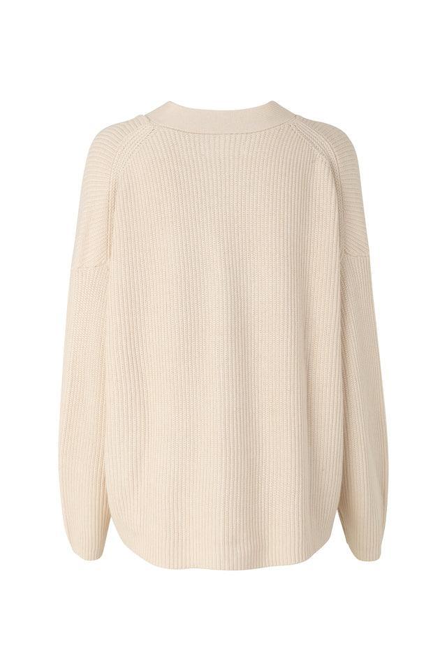 Samsoe Samsoe - Jess Oversized Natural Cardigan - 32 The Guild 