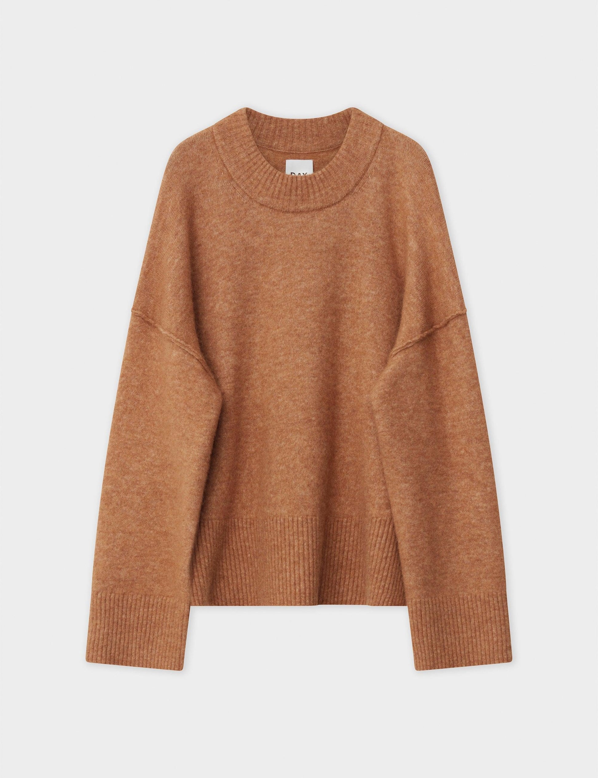 DAY BIRGER - Josie Caramel Cozy Days Knit - 32 The Guild 
