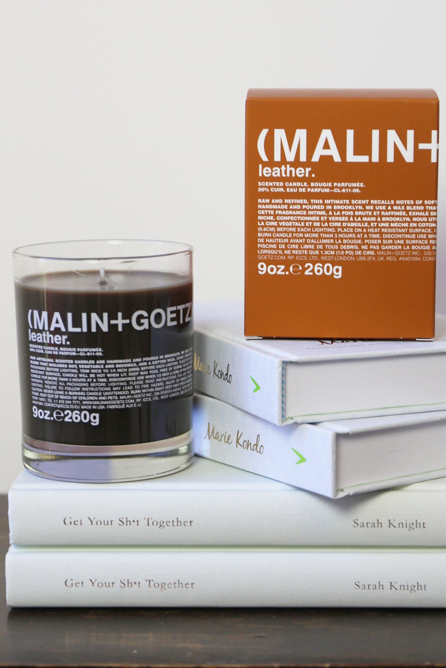 MALIN AND GOETZ LEATHER CANDLE