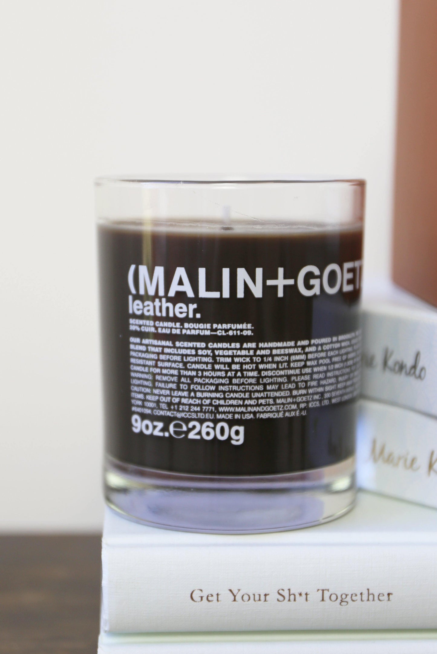 MALIN AND GOETZ LEATHER CANDLE