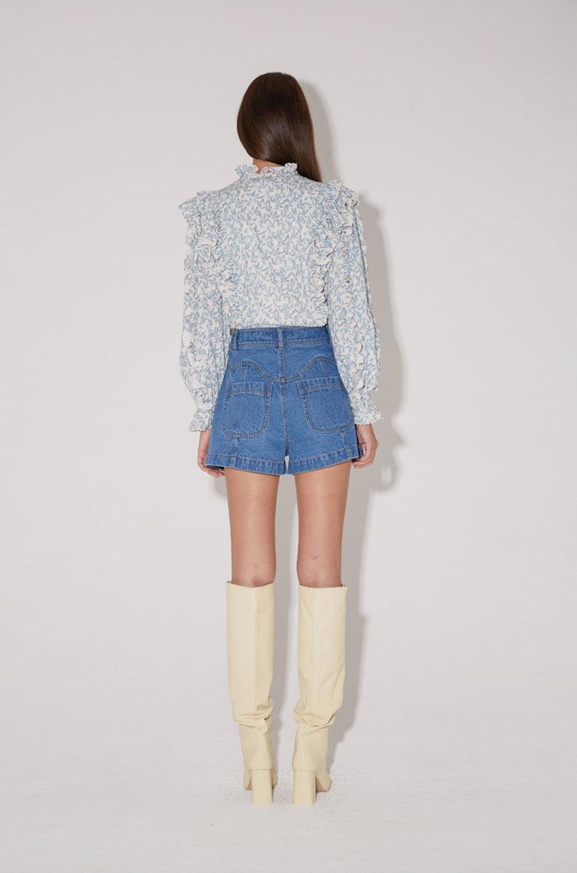 Magali Pascal - Luciana Vintage Floral Blouse - 32 The Guild 