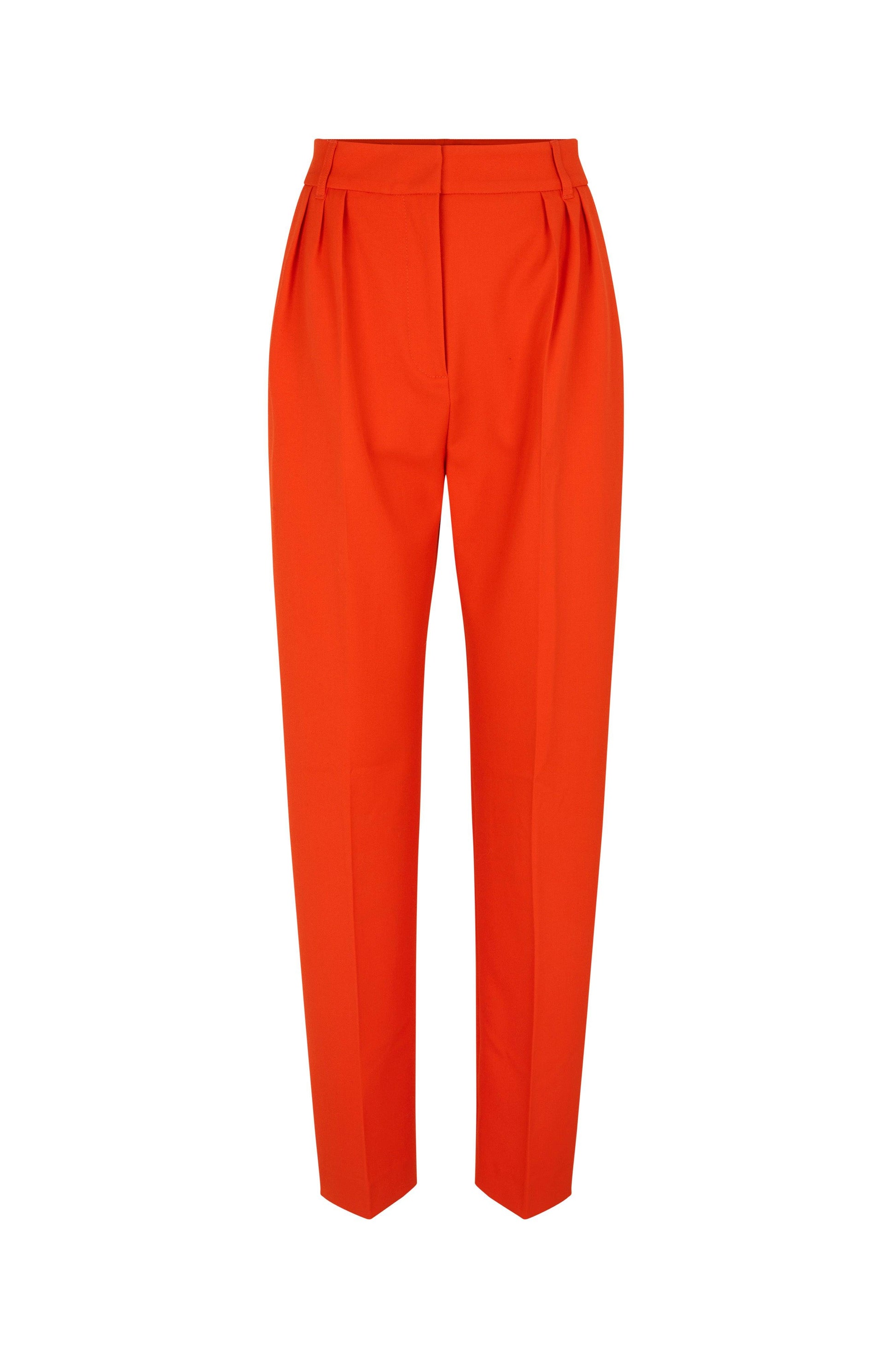 Samsoe Samsoe - Meme Orange Tailored Trousers - 32 The Guild