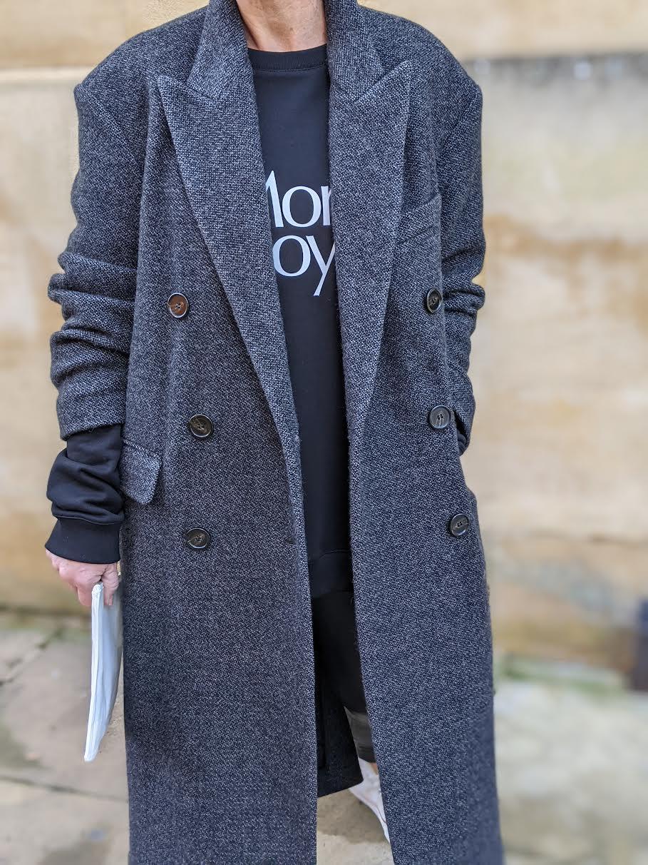 More Joy - Christopher Kane - More Joy Black Oversized Sweatshirt - 32 The Guild 