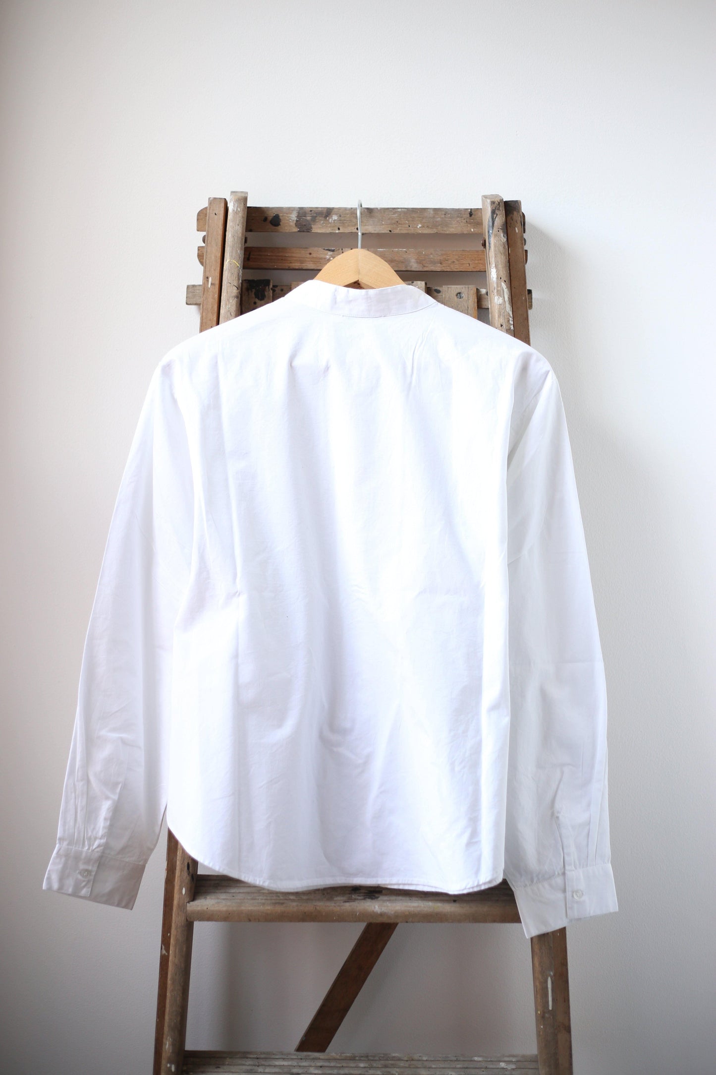 Mes Demoiselles - Mozart White Pleated Shirt - 32 The Guild 