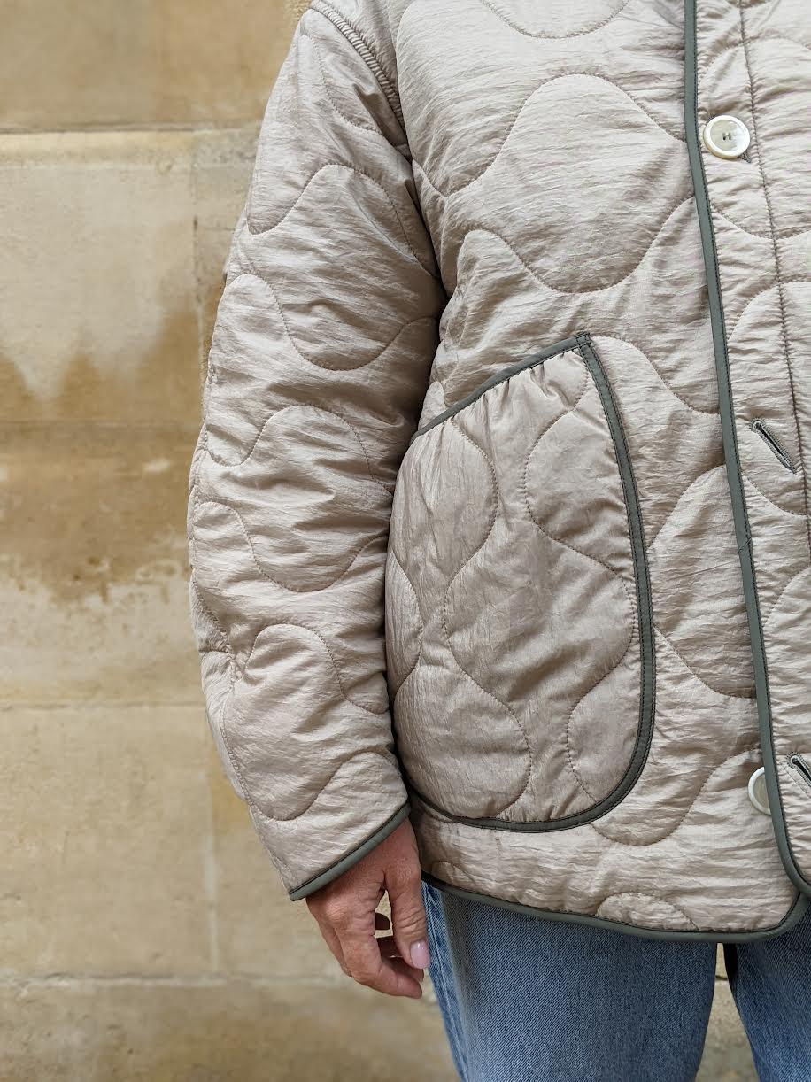 Military on sale quilted jacket