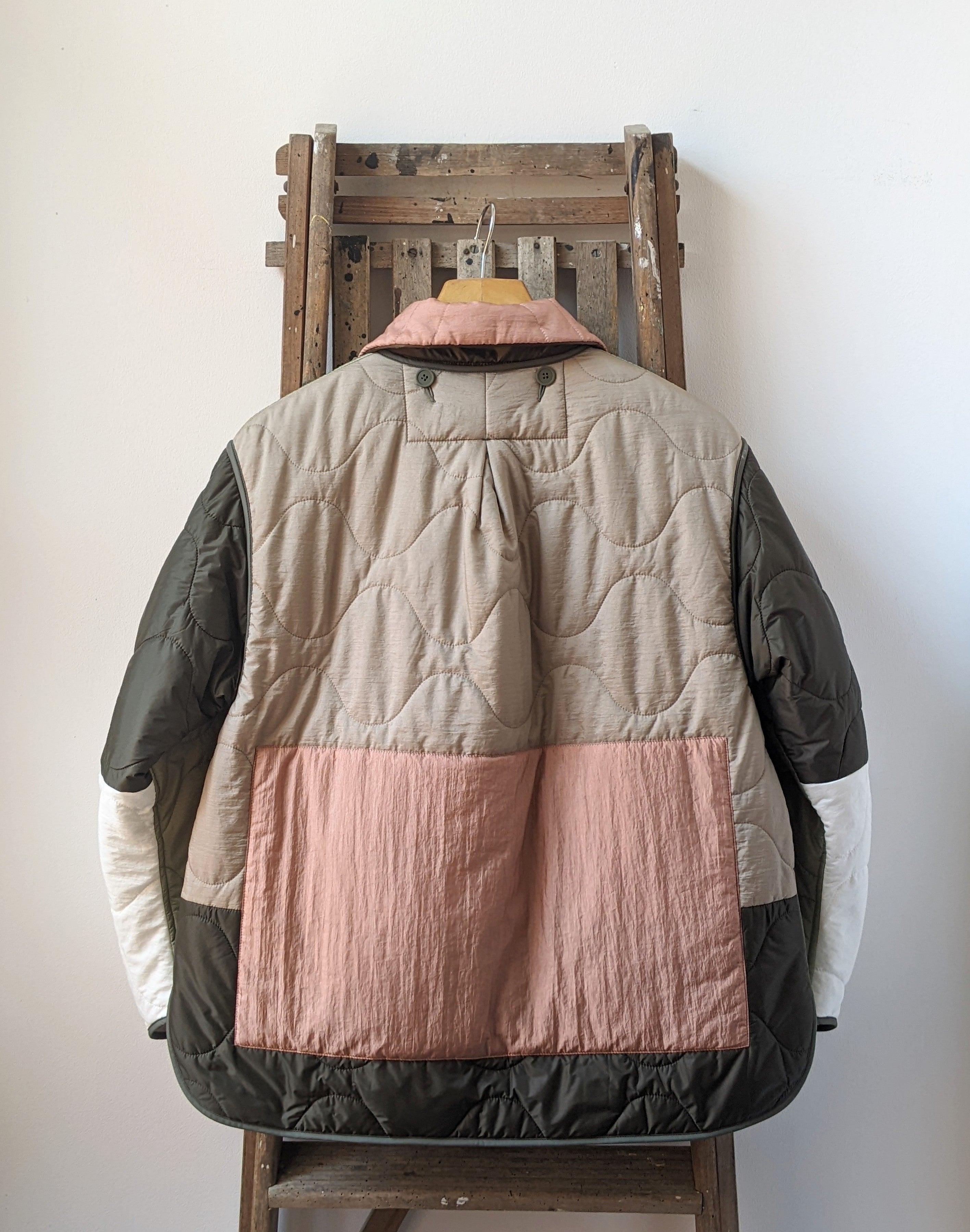 Reversible Patchwork Quilted Jacket