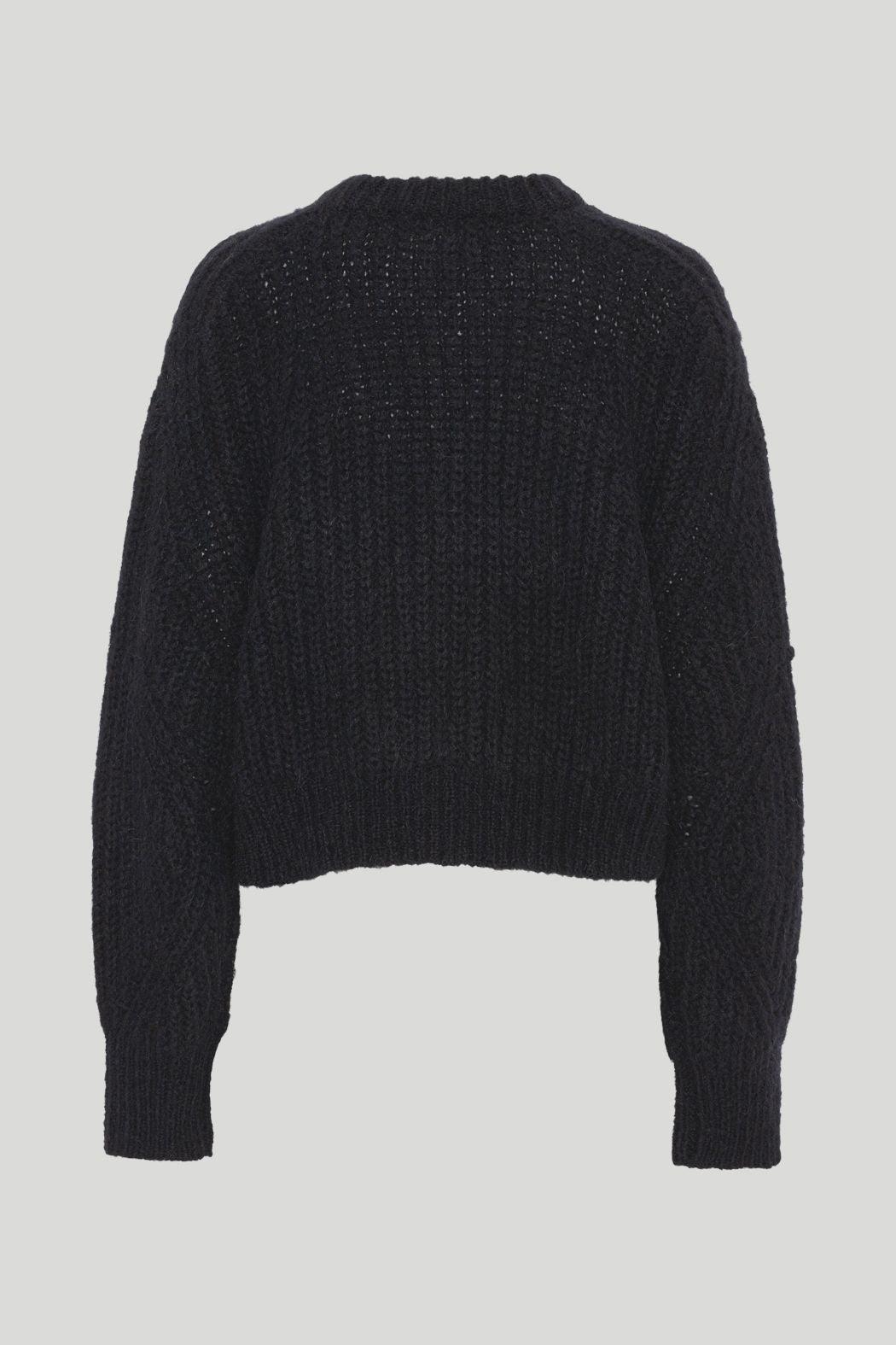 Rotate Remain - Shandy Black Logo Knit - 32 The Guild 