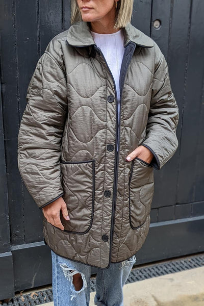 Marfa Stance - Signature Reversible Quilted Jacket – 32 The Guild