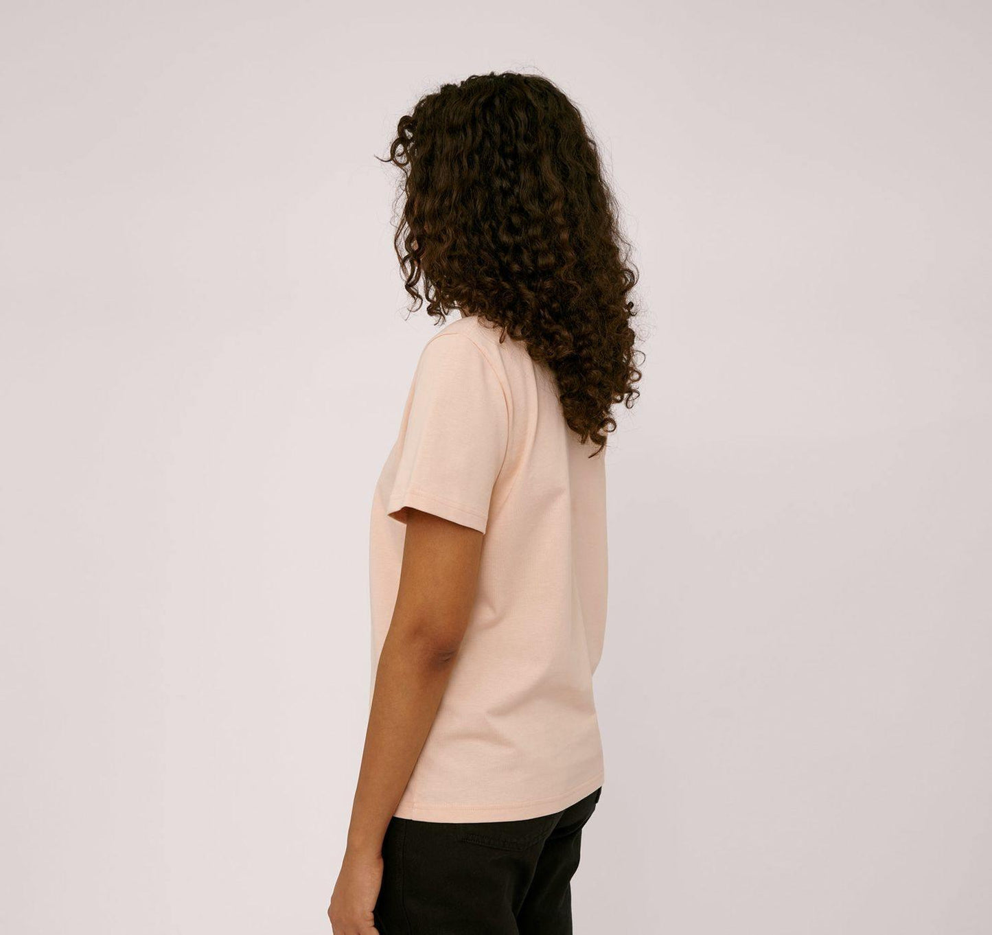 Organic Basics - Soft Pink Crew-Neck T-Shirt - 32 The Guild 