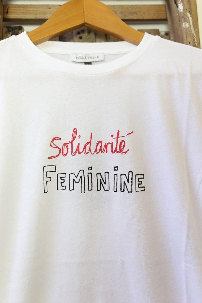 Bella Freud - Solidarite Feminine T-shirt - 32 The Guild 