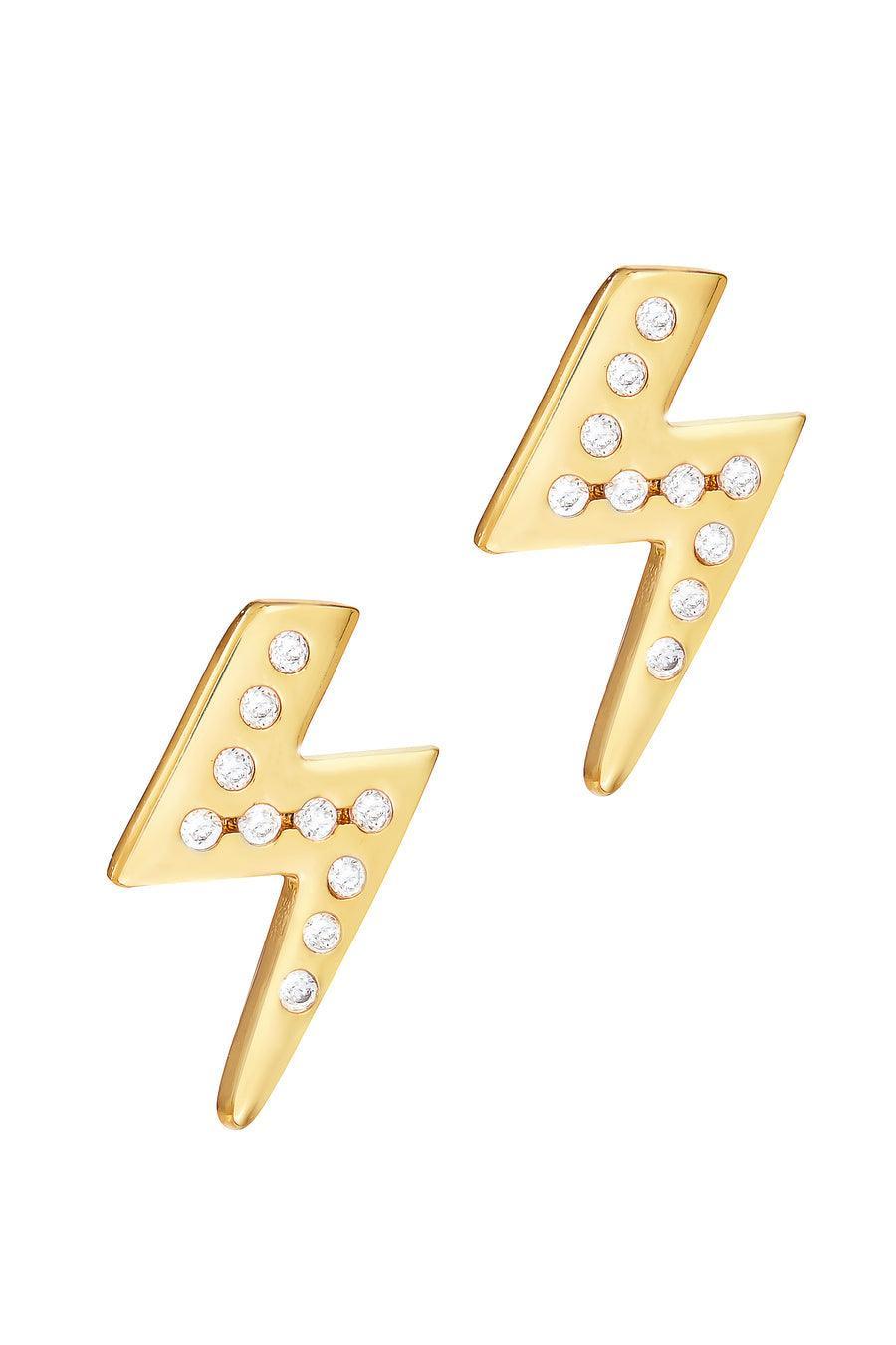 Celeste Starre - Strike Lucky Stud Earrings - 32 The Guild 