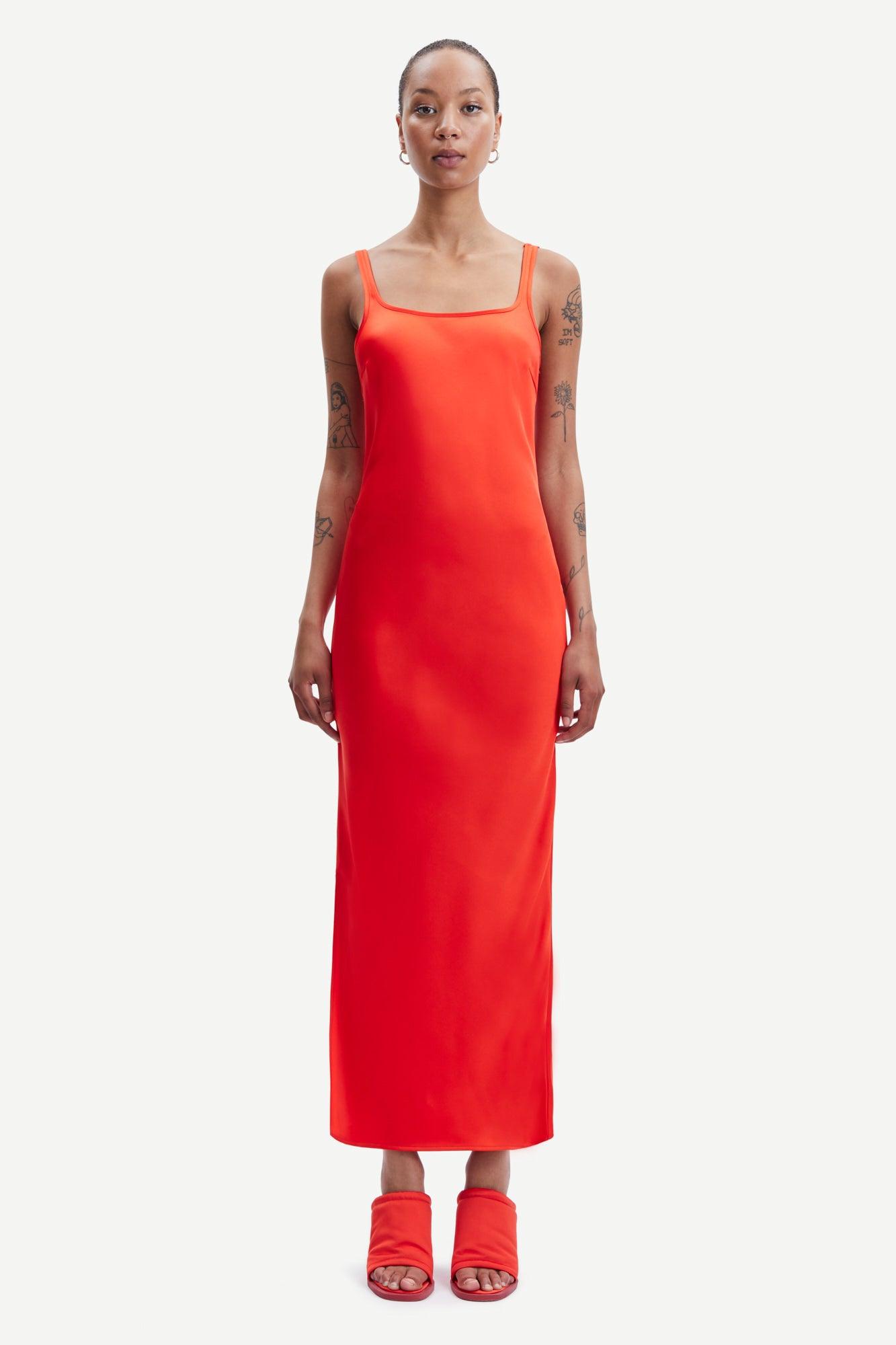 Samsoe Samsoe - Sunna Orange Dress - 32 The Guild 