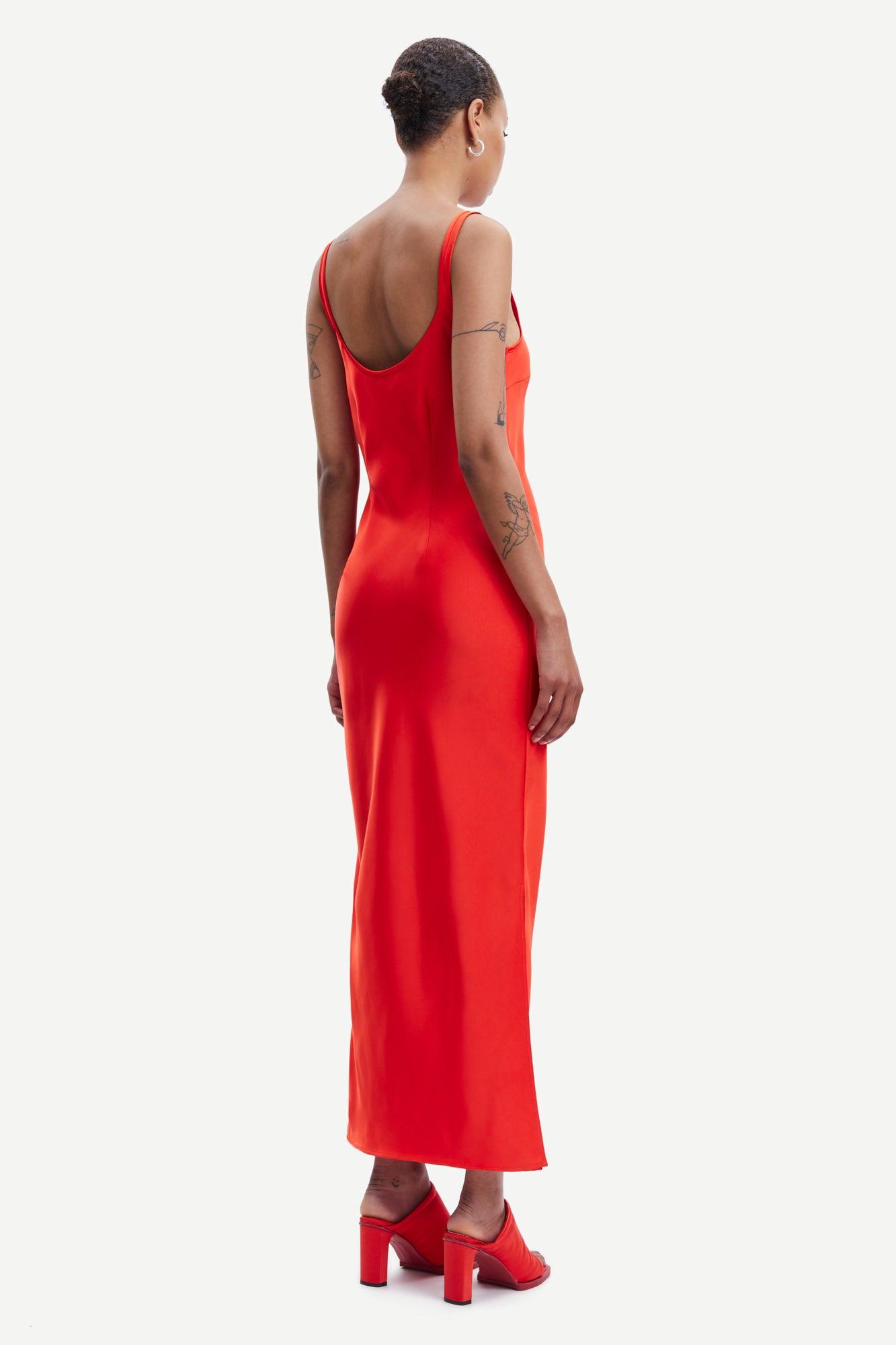 Samsoe Samsoe - Sunna Orange Dress - 32 The Guild 
