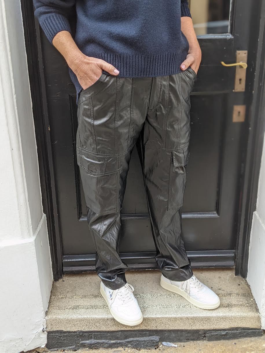 Isabel Marant Etoile - Vayonili Tapered Cargo Trousers - 32 The Guild 