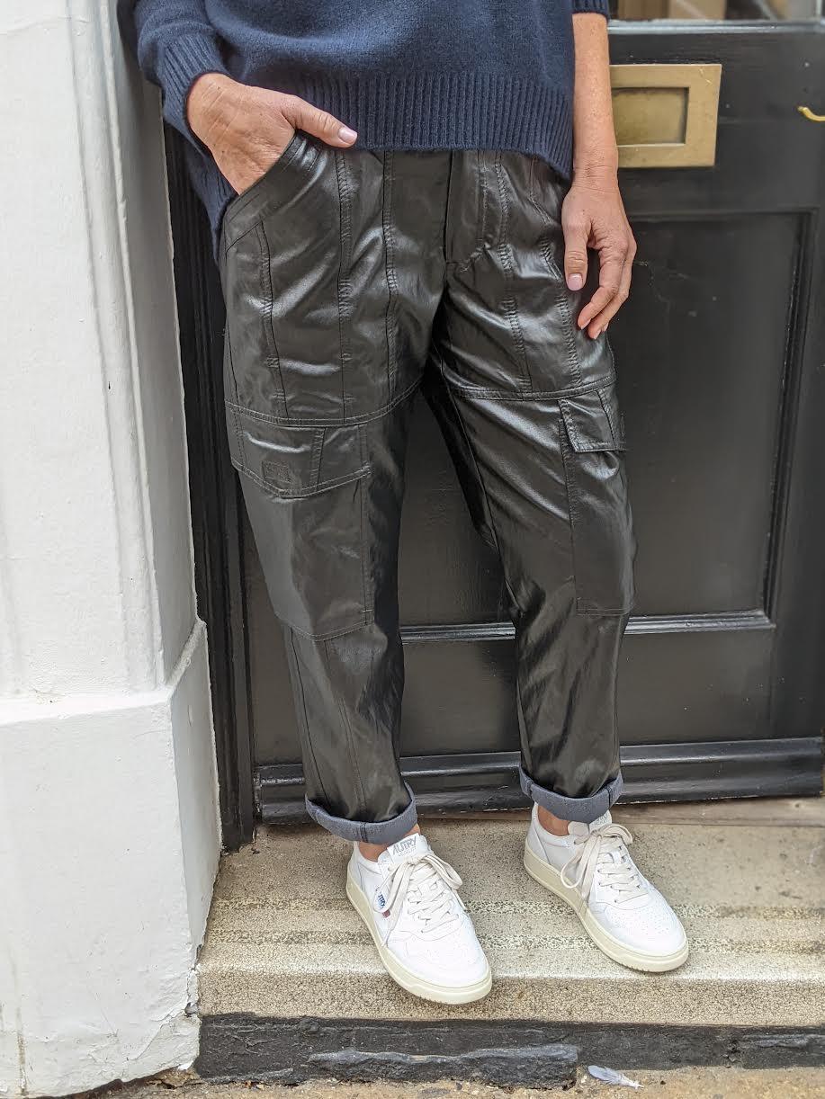 Isabel Marant Etoile - Vayonili Tapered Cargo Trousers - 32 The Guild 