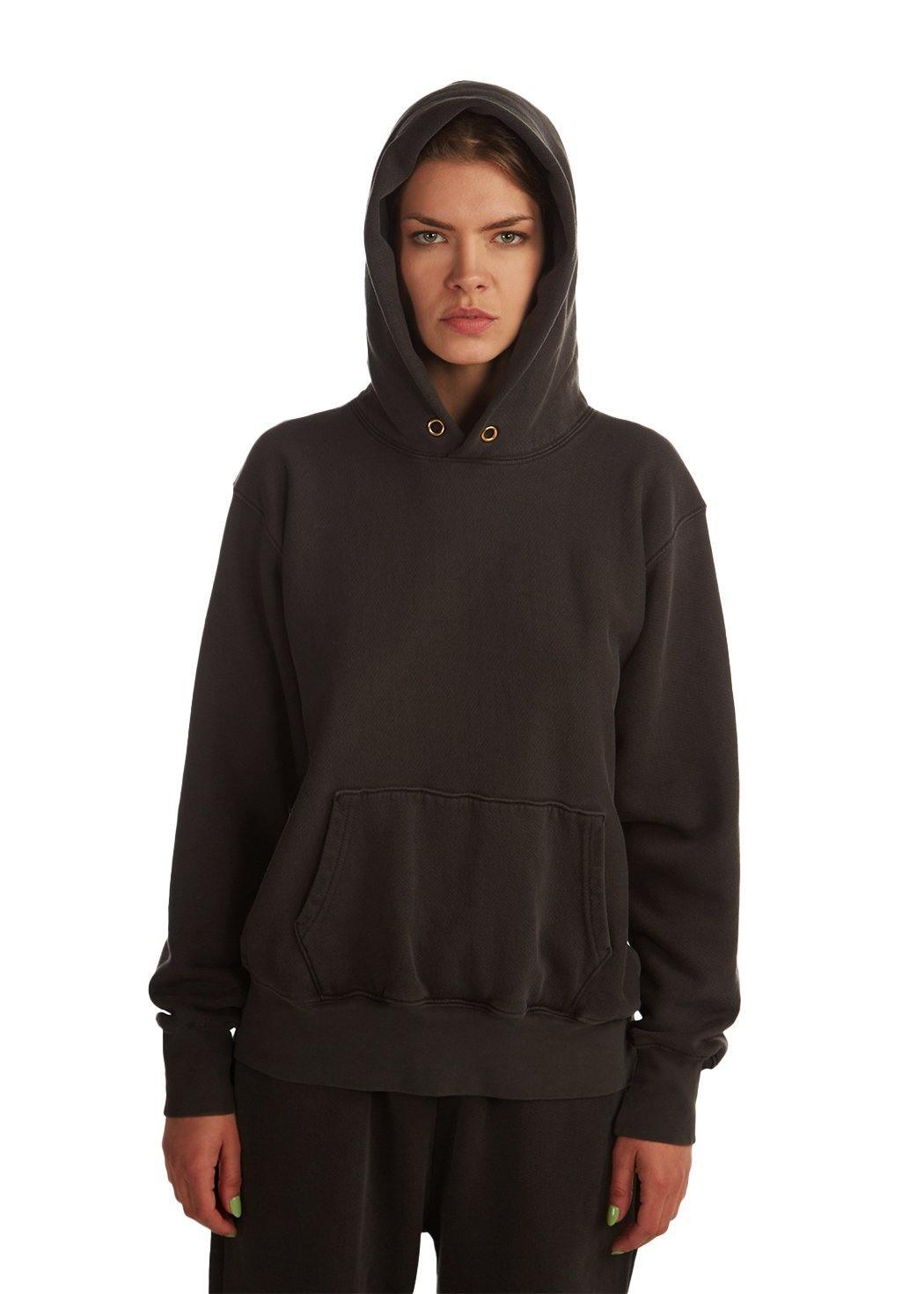 Les Tien - Vintage Black Hooded Sweatshirt - 32 The Guild 