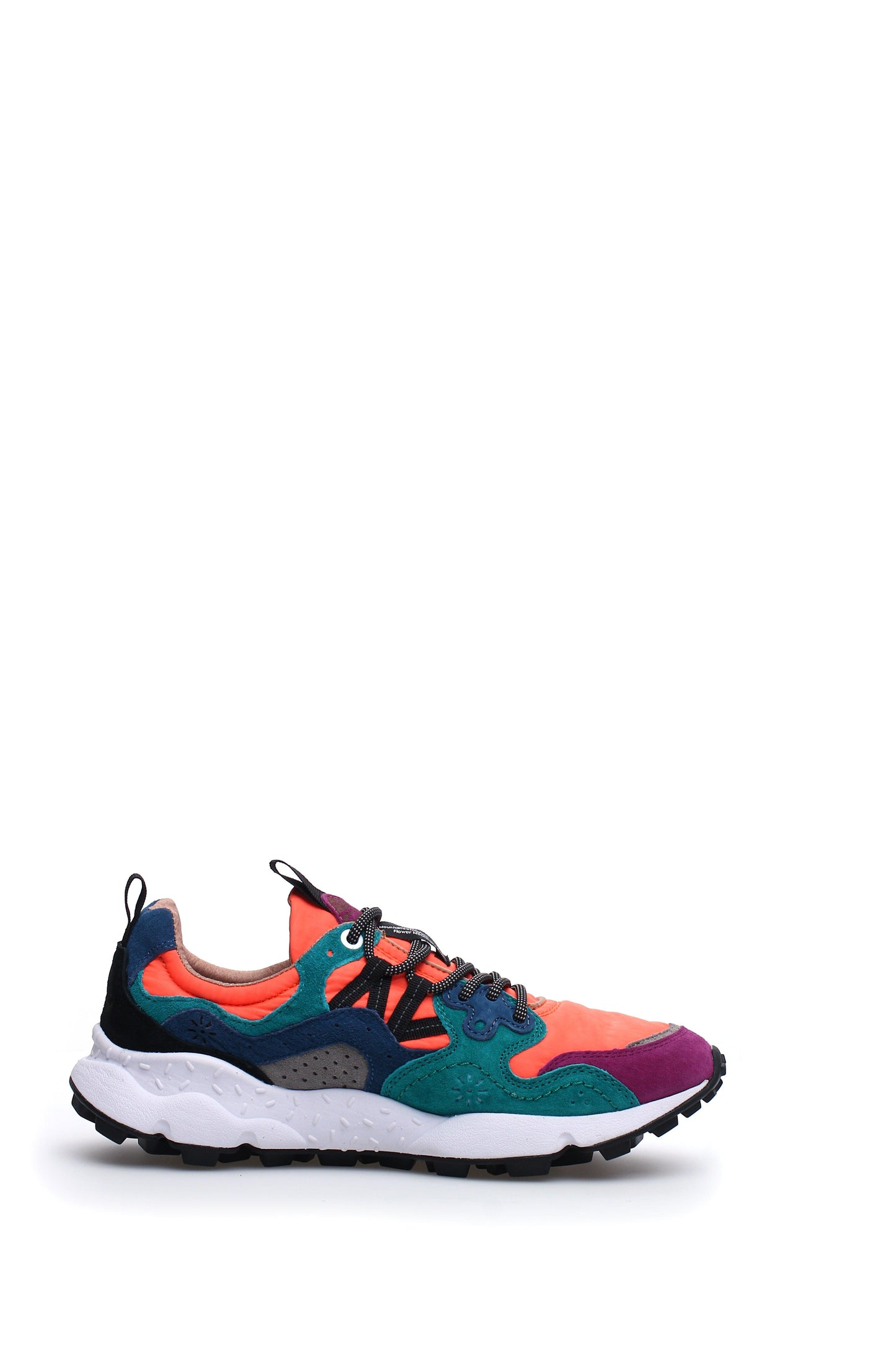 Flower Mountain - Yamano Orange & Violet Sneakers - 32 The Guild 