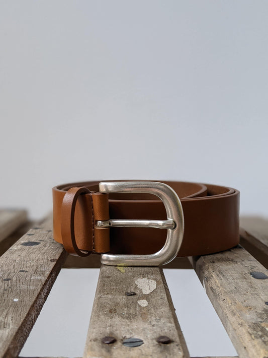 zaph tan leather belt 